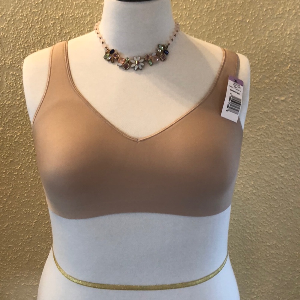 Bralette Nude by Hanes Comfort